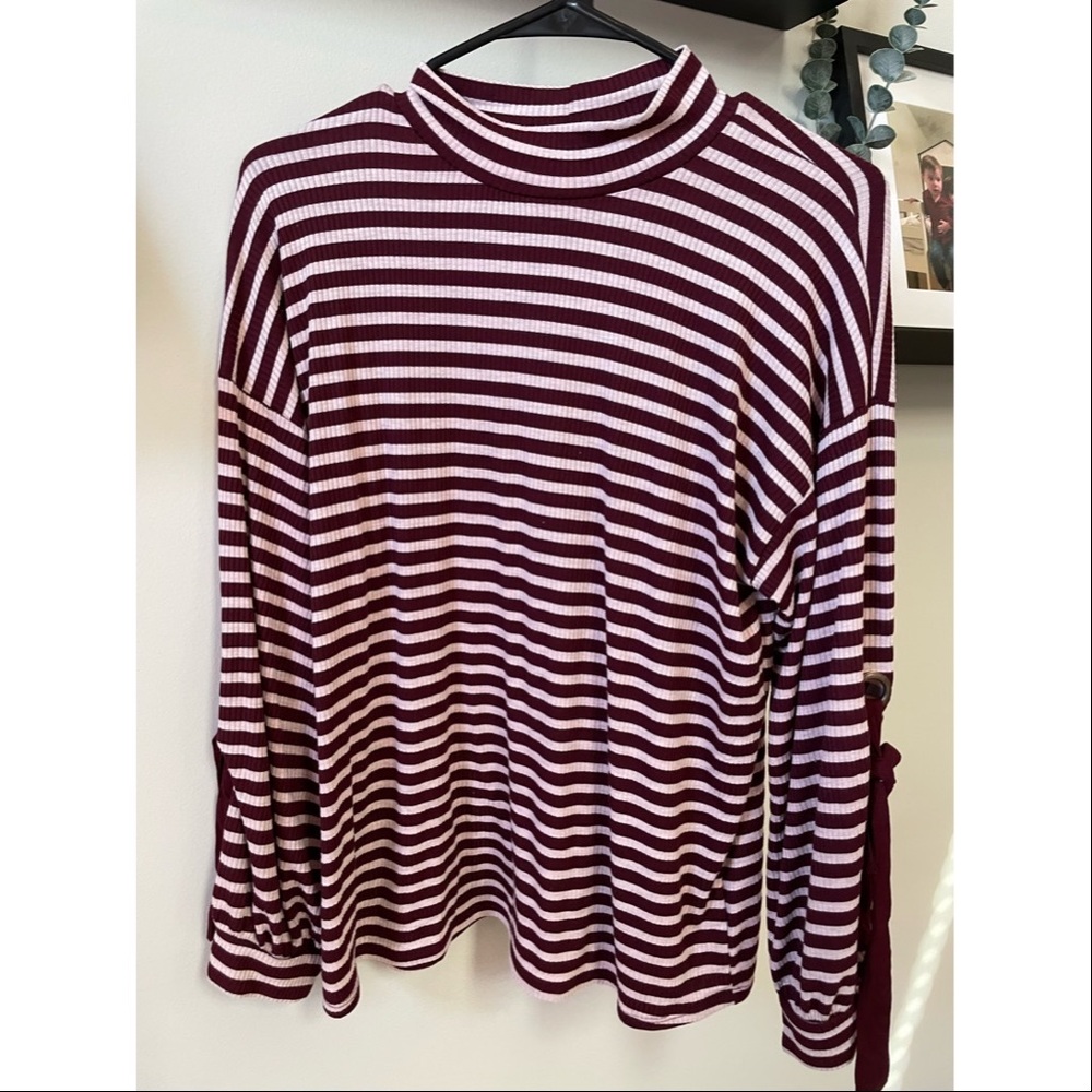 NWOT stripe shirt